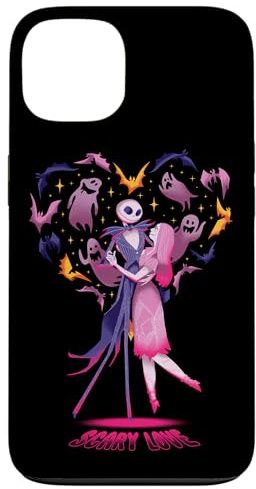 Disney The Nightmare Before Christmas Jack Sally Scary Love Case for iPhone 13