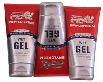 Wet Look Hair Gel 150ml x 3