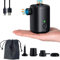 Portable Air Pump, Mini Air Pump, 4000mAh Rechargeable Battery Air Pump for Children's Pools, Mini Airbed Pump with 4 Nozzles for Pool Floats Air Bed, Air Mattress, Swimming Ring, Vacuum storage bags
