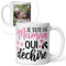 selfiemania - Un mug en céramique à personnaliser avec une photo, Maman qui déchire, cadeau fête des mères, anniversaire maman, MUGBB01