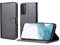 Fia Direct For Samsung Galaxy Note 9 Case - Premium Leather Folio Flip Cover | RFID-Technology | Kickstand | Money and Card Holder Wallet | Black