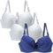 BH, ohne Träger, starke Brust, Damen, Basis, Träger, Sport-BH, Kleidung, reine Farben, BH, ohne Bügel, Push-Up-BH, Push-Up, grau, 60 B