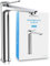 Bächlein Badarmatur Aldeya hoch in modernem Design, extra hoher Einhebelmischer für Aufsatzwaschbecken mit Montage-Set, Bad Wasserhahn Chrom