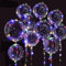 10 Stück Bobo Ballons mit LED-Lichterketten – 20 Zoll transparente Ballons, bereits mit Batterien ausgestattet – Perfekt für Feiern, Geburtstagsfeiern, Hochzeiten und festliche Anlässe