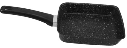 VINTORKY Nonstick Tamagoyaki Frying Pan Japanese Omelette Skillet with Detachable Handle for Pancakes Eggs and Steak 20cm Iron Non Stick Pan for Home Cooking