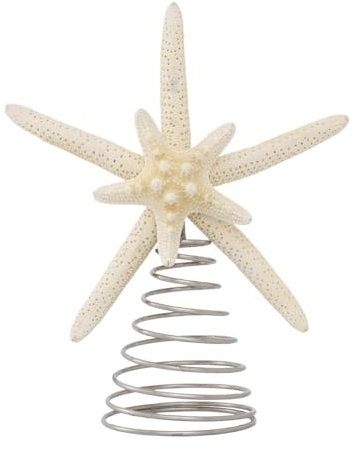 Puntale decorativo per albero di Natale, per appartamenti sulla spiaggia, per interni ed esterni