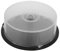 CHICAMPERA Compact Disc Storage Bucket Disc Holder for Dvds Space Saving Plastic Container for Home Office Organization Quick Access Media Storage