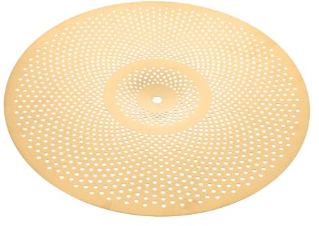 NOLITOY Tamponi Sordina per Piatti Batteria 16 Pollici Silenziosi, Smorzatori per Piatti Acustici, Accessori per Strumenti a Percussione, Pratici per Esercizi a Basso Volume