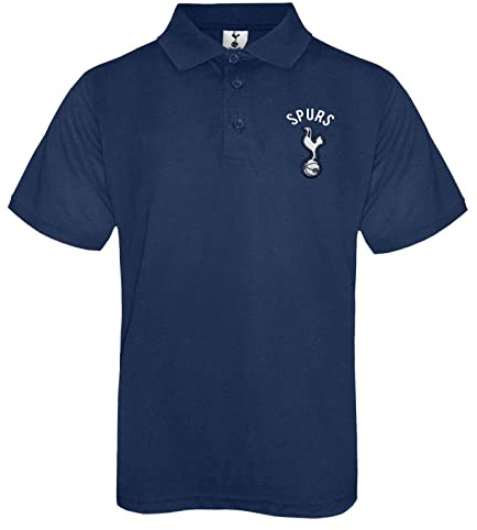 Tottenham Hotspur Boys Polo Shirt Crest Kids Official Football Gift