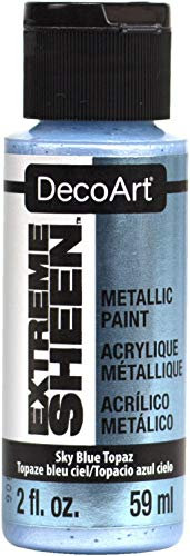 DecoArt Pintura acrílica para Artes y Manualidades, Topacio Azul Cielo, 1 count (Pack of 1)