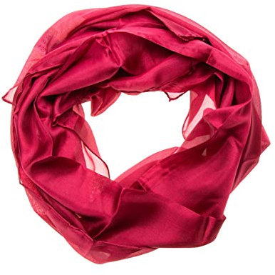 Tinitex Seidenschal Halstuch Schal weinrot bordeaux Seide 180x45cm