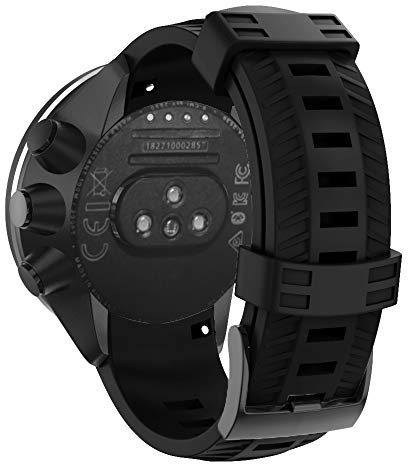 Shieranlee Ersatz-Uhrenarmband für SUUNTO 9, weiches Silikon, für SUUNTO 9 GPS Baro, Ersatz-Uhrenarmband für Damen und Herren, onesize, Silikon