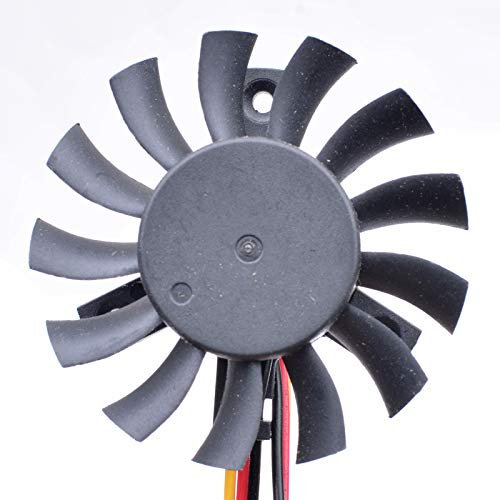 Zyvpee DFS500912M Ventilateur vidéo 3 fils 12 V 1,6 W