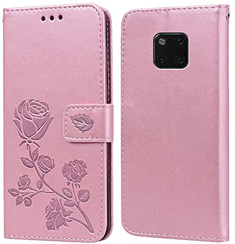 Cover per Huawei Mate 20 Pro Custodia,Carta Fessura, Supporto Stand,Silicone TPU,Flip Protettiva Case per Huawei Mate 20 Pro(6.39)