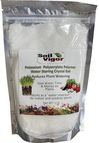 Le polymère super absorbant aide à la croissance des plantes et à l'établissement des plantes (0,5 kg)