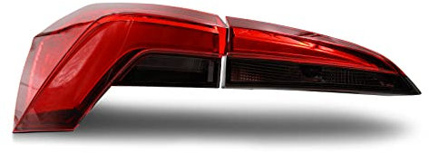 Rückleuchten Folie Set Aufkleber Tönungsfolie Heckleuchten passgenau zugeschnitten für Rückleuchte selbstklebend Kfz Auto Zubehör C076 (Dark Grey)