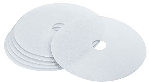 sourcing map Filtro de escape universal para secador de tela, algodón, 260 x 40 mm, color blanco, para secadora de ropa, paquete de 6