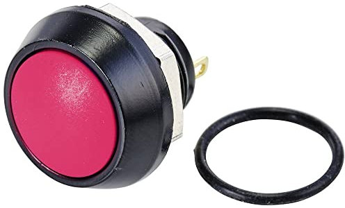 TRU COMPONENTS TC-10091000 GQ12B-10/J/R/A Push Button 48 V/DC 2A 1 x Off/(On) Button IP65 Pack of 1