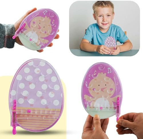 Flipper-Maschine, Frohe Osterei, Hennenball, Problemlösung, Stressabbau, sensorische Entwicklung für Kinder, Familie, Kinder, Strumpffüller, ultimativer Spaß, Unterhaltung, Oldschool-Spiel, 2 Stück