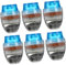 UKCOCO 6 Piezas Filtrar Accesorios De Cocina Filtro De Grifos Purificador De Agua Del Grifo De Carbón Activado Filtro De Cabeza De Grifo Colador Zeolita Drenaje Alcachofa De La Ducha