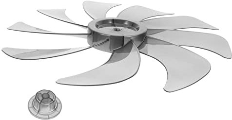Pala Ventilatore Ricambio Universale 13 Pollici 34Cm Foglie Ventola Da Tavolo Piantana Accessori Ventilatore Elettrico Bianco in Pp Resistente Facile Installazione