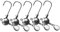 HOUSON 5PCS Angelhakenset Jig-Angelhaken für Gummifische, Angelhaken mit Widerhaken für Seefische
