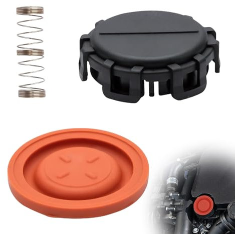 Couvercle de Soupape de Moteur Adapté, Joint Cache Culbuteur pour Fiesta MK6 MK5 Focus MK2 Transit Cmax 1.6 TDCi S40 V50 1.6 D R55 C2 C3 C4 Berlingo DS3 Dispatch 1007 206 3008 1.6 Hdi