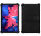 Case for Lenovo Tab P11 / P11 Plus 11 Inch 2021 (TB-J606/TB-J607/TB-J616) Tablet Case, Kids Friendly Soft Silicone Adjustable Stand Cover for K11 Pro 5G TB-J607Z Case with PC Stand (Black)