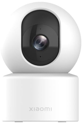 Xiaomi Smart Camera C301 – Cámara de seguridad inteligente 2K 2304p (3 MP) 360°, visión nocturna, detección de movimiento con IA, blanco