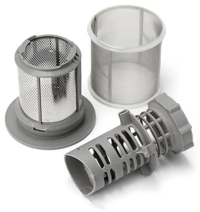 Wjelet Dishwasher Filter Replacement for Bosch 427903 00427903 2 Pcs Replacement Filter for Bosch, Dishwasher Strainer Filter Gray