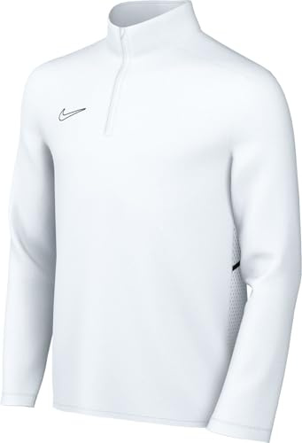 Nike Academy25 Dri-Fit Drill-Oberteil Für Ältere Kinder, White/White/Black, HJ3721-100, XL