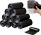 3L Small Bin Bags, 360 Counts, 30 * 35 cm, BinLiners for Mini DesktopBin, Bathroom Office Car TrashBags, Food WasteBags, School Desk Mini GarbageBags for Kitchen - Black