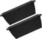 UKCOCO 2 Macetas Rectangulares para Cultivo Macetas Cuadradas para Plantas De Interior Blancas Pequeñas Altas para Jardinería Interiores Patios Abs