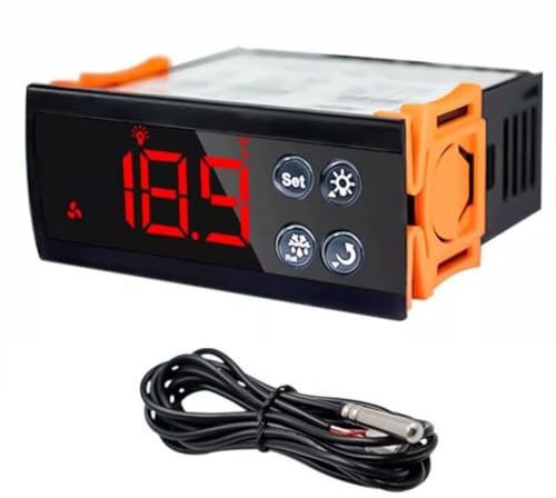 Fangxuee Termostato Digital para Congelador ECS-310, Control Automático de Temperatura para Refrigerador Inteligente Electrónico, 220 V