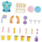 Kisangel 1 Set Plasticine Ice Cream Machine No Battery Lollipop Maker Enhances Creativity Social Skills for DIY Play Random Color Accessories Random Color
