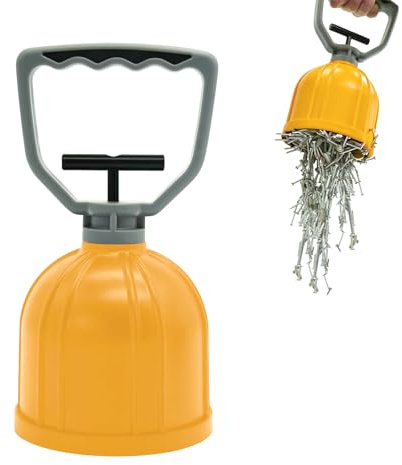 Heavy Duty starkes magnetisches Pickup-Werkzeug, Schnellfreisetzung | Magnetische Schüttteile Handheber, tragbarer Materialsammler, ,Leistungsstarker Neodym-Magnet mit stabilem Griff