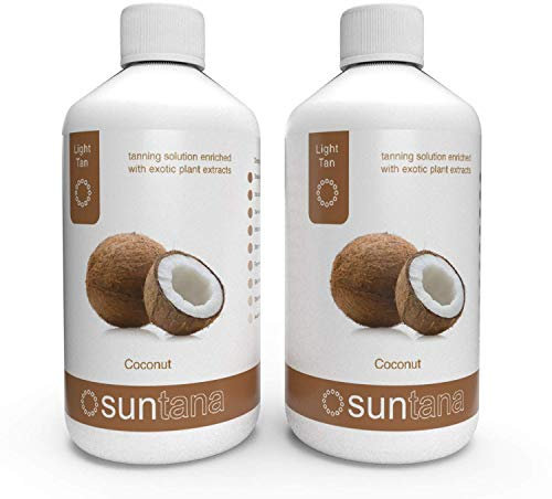 Suntana Kokosnuss Duftend Sprühbräune Lösung (Hellbraun 8%) - 500ml