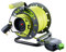 Masterplug OMU2513FL3IP-PX Pro-XT Kabeltrommel mit wetterfester Einzelbuchse in der Leitung, 25 m mit 3 m rückwärtigem, gut sichtbarem Kabel, grün