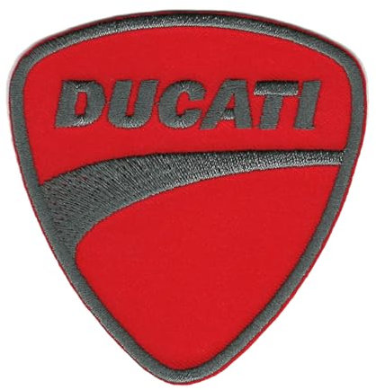 Blue Hawai Aufnäher „Ducati“, zum Aufbügeln