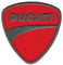 Blue Hawai Aufnäher „Ducati“, zum Aufbügeln