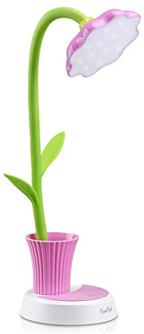 OCOOPA Schreibtischlampe für Kinder (pinke Blume)