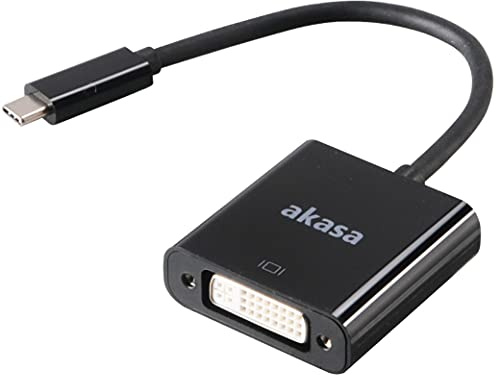 Akasa ak-cbca09-15 cm USB 3.1 der U89 USB-c zu DVI Konverter – Schwarz