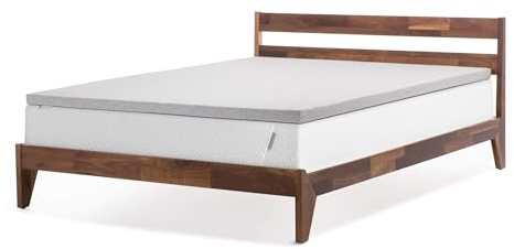 Tuft & Needle Topper, atmungsaktiv, stützend, anpassungsfähig, aus Schaumstoff, CertiPUR-US-Zertifiziert, grau, 5 cm dick, King-Size-Bett
