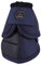 QHP Springglocken Technical Hufglocken mit No Turn-Einsatz, Klettverschluss, Extra Starke Rückseite, Q-Cross Line (M, Navy)