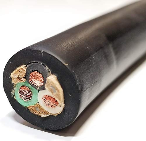 SOOW 10/3 Bulk Cable - SOOW Jacket, 30 Amps, 3 Wire, 600v - Water and Oil Resistant (35)