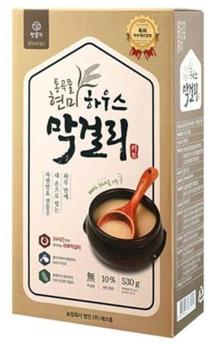 BanGongGi Whole Grain Brown Rice (It is Korean Traditional Liquor Homemade House Makgeolli) Rice Wine Making Kit 5 Bottles