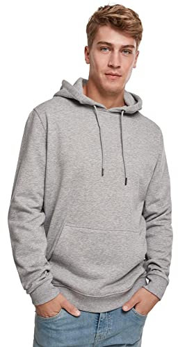 Urban Classics Herren Basic Sweat Hoody Kapuzenpullover,, per pack Grau (Grey 00111), X-Small (Herstellergröße: XS)