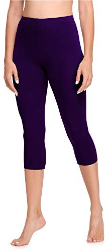 Ladeheid Damen Leggings 3/4 aus Viskose LA40-202