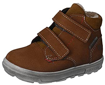 RICOSTA Jungen Boots Alex von Pepino, Weite: Weit (WMS),Sympatex,terracare,Outdoor-Kinderschuhe,wasserdicht,Kids,Curry (262),26 EU / 8.5 Child UK