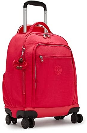 Kipling NEW ZEA Großer Rucksack mit Rollen, True Pink (Rosa)